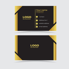 corporate business card template design