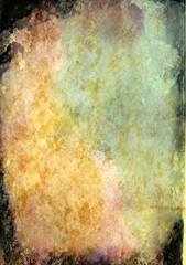 Aufkleber - Vintage style sweet pastel color tone background. Retro style old fashion colors.