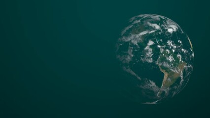 Wall Mural - Global communications, system and the world wide web. Digital world background. Blue planet earth from space. 