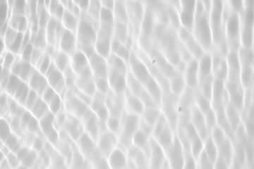 Wall Mural - abstract white transparent water shadow surface texture natural ripple background