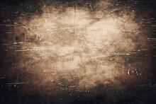 Wheathered Rust And Scratched Steel Texture Background. 3d Illustration