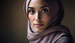 © Demencial Studies - portrait of beautiful woman with burqa in Ramadan