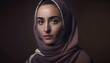 © Demencial Studies - portrait of beautiful woman with burqa in Ramadan
