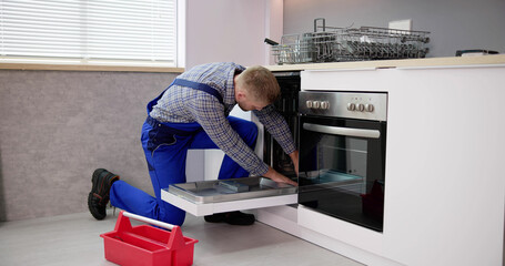 Wall Mural - Dishwasher Appliance Repair Service