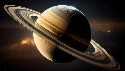 star planet and universe background.