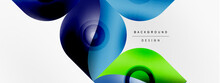 Vector Abstract Geometric Background. Techno Flower Petals Concept. Wallpaper Or Texture Design, Bright Poster, Banner, Flyer