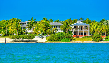 Wall Mural - Beautiful homes of Key West, Florida