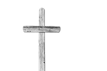 a Easter cross on the png background