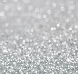 Fototapeta Nowy Jork - silver glitter sand background