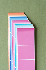 Poster - decorative paper rainbow