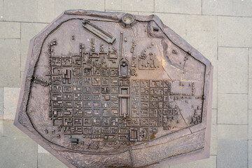 Augusta Treverorum City Model - Ancient Roman City Map - Trier, Germany