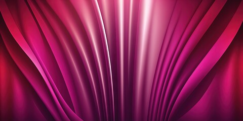 Magenta and pink gradient background for drapery or design purposes, Generative AI