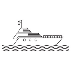 Poster - ship icon