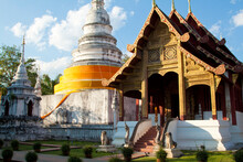Exterior Of Wat Chiang Man Against Sky