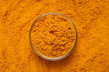 Poster - Fragrant seasoning - turmeric, one of the main ingredients in Indian curry