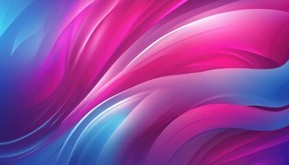 Wall Mural - Mesmerizing Swirling Pink and Blue Abstract Background. Generative AI illustration.