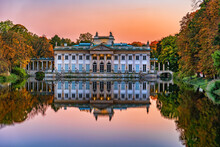 Palace On The Isle In Lazienki Park In Warsaw, Poland