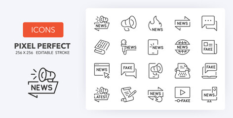 news line icons 256 x 256