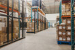 © Jacob Lund - Blurred view of a fulfillment centre