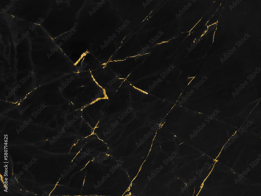 Black and gold marble luxury wall texture with shiny golden line ...