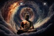 © sandsun - Buddha in Universe, Generative AI