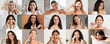 © Prostock-studio - Cheerful young and mature diverse women enjoy beauty care, anti aging routine procedures, clean skin, brushing hair
