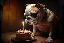 French Bulldog's Birthday Bonanza: A Celebration Of Love And Presents -  Perfect For Sending Warm Wishes With A Greeting Card - Generative AI