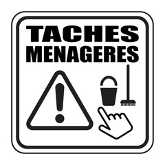 Logo tâches ménagères.