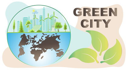  Protecting the Earth is clean energy.Earth Day is a concern for the environment.The earth is in the hands of man.