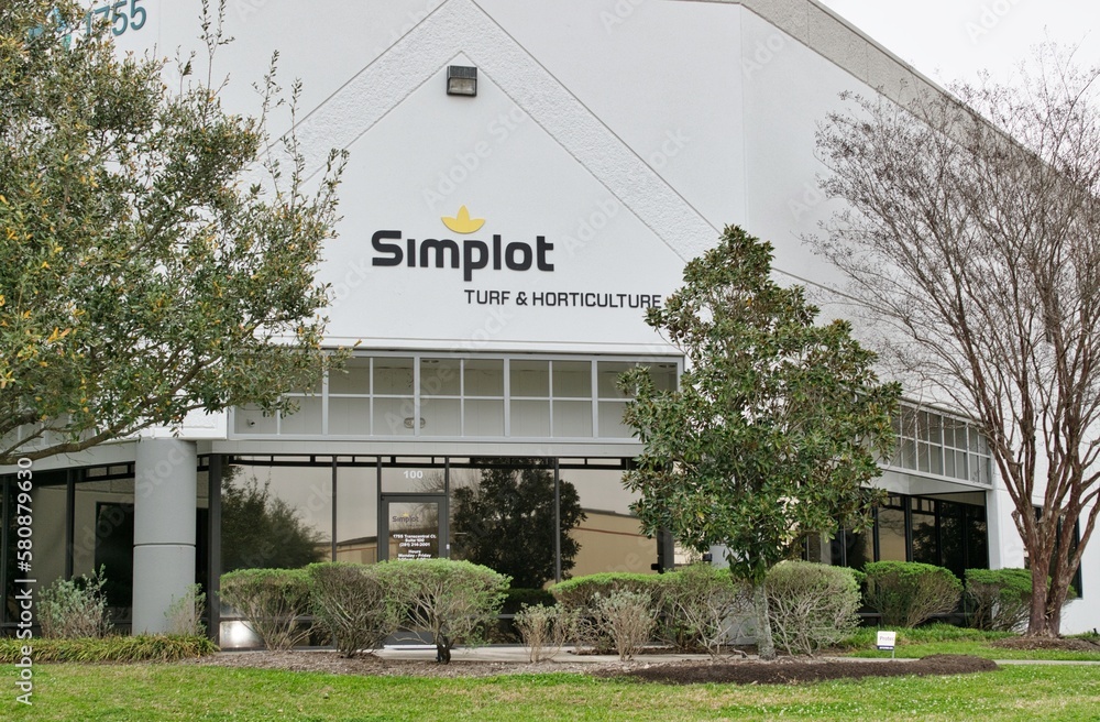 Simplot Turf and Horticulture office building exterior in Houston, TX ...