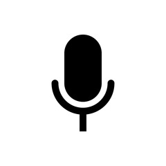 Wall Mural - Microphone icon