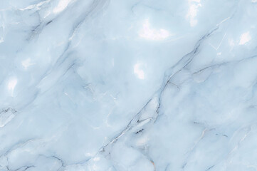 Poster - blue marble texture, gray marble natural pattern, wallpaper high quality can be used as background for display or montage your top view products or wall
