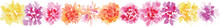 水彩画。水彩タッチのカーネーションベクターイラスト。母の日の花イラスト。Watercolor Painting. Carnation Vector Illustration With Watercolor Touch. Mother's Day Flower Illustration.