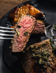 juicy and flavorful meat delight: a mouthwatering stock photo apetecible