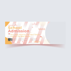 Wall Mural - Abstract gradient modern geometric banner template design in yellow color, social media banner design, cover vectors design, post vector