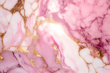  Luxurious Pink marble texture skin wallpaper background generative ai