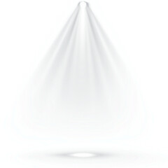 Wall Mural - spotlight isolated on transparent background
