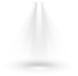 © GraphicZone - Spotlight isolated on transparent background