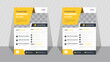© Pixelusain - Corporate business flyer template design. Key Black and yellow color. marketing, business proposal, promotion, advertise, publication, cover page. vector template in A4 size.