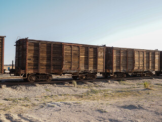 Wall Mural - Eisenbahn Friedhof