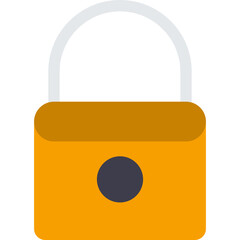 Canvas Print - Lock Icon