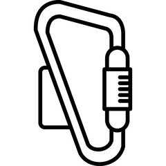 Poster - Carabiner Icon