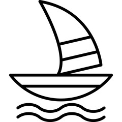 Poster - Windsurf Icon