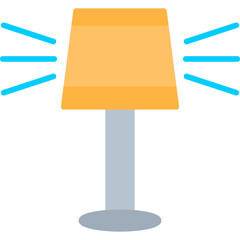 Canvas Print - Lamp  Icon