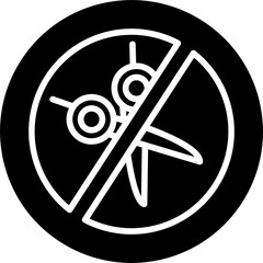 Poster - No Scissors Icon