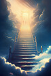 stairway to heaven, gates of heaven. Generative ai