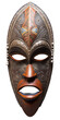 African tribal mask. AI generated illustration.