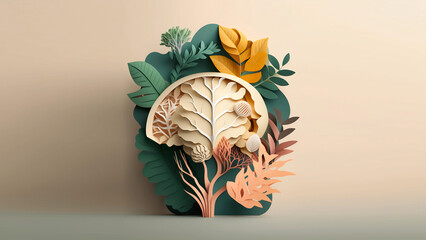 Paper Cut Concept Art (AI) - Verstand Natur