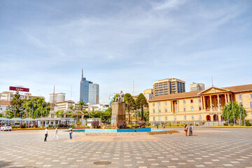 Wall Mural - Nairobi Landmarks, Kenya