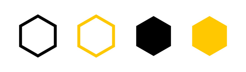 Honeycomb icon set